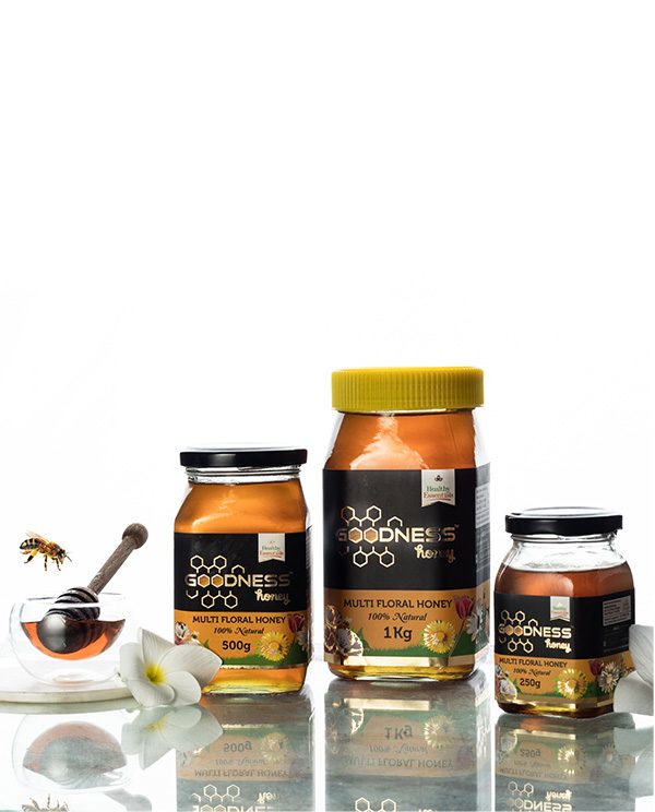 Premium Goodness Honey – Multi-floral – 100% Pure Honey (1 Kg) – Goodness  Honey